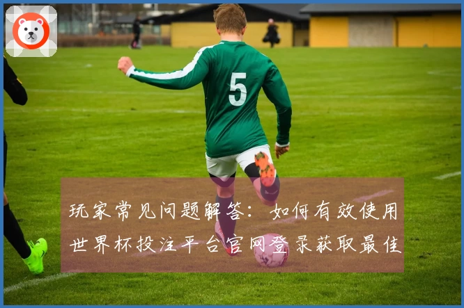 玩家常见问题解答：如何有效使用世界杯投注平台官网登录获取最佳体验