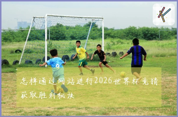 怎样通过网站进行2026世界杯竞猜获取胜利秘诀