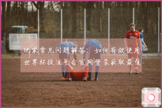 玩家常见问题解答：如何有效使用世界杯投注平台官网登录获取最佳体验